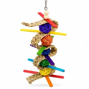Bonka Bird Toys 00156 Chewballishous Medium Chew Forage Shred Parrot Cage Toy